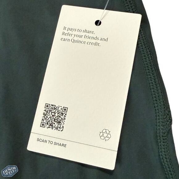 Quince Ultra-Form High-Rise Flared Pant/Leggings – Forest Green, Size M – NWT - Picture 13 of 13